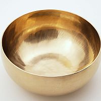 Klangschale Bengalen Nr.15 von oben
