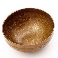 Klangschale Tibet Nr.1 von oben Grere Darstellung hier klicken