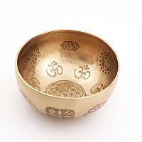 Klangschale Tibet Nr.11 von oben Grere Darstellung hier klicken