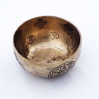 Klangschale Tibet Nr.1 von oben Grere Darstellung hier klicken
