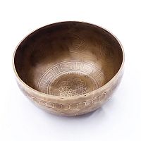 Klangschale Tibet Nr.12 von oben Grere Darstellung hier klicken
