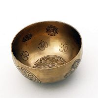 Klangschale Tibet Nr.2 von oben Gr��ere Darstellung hier klicken